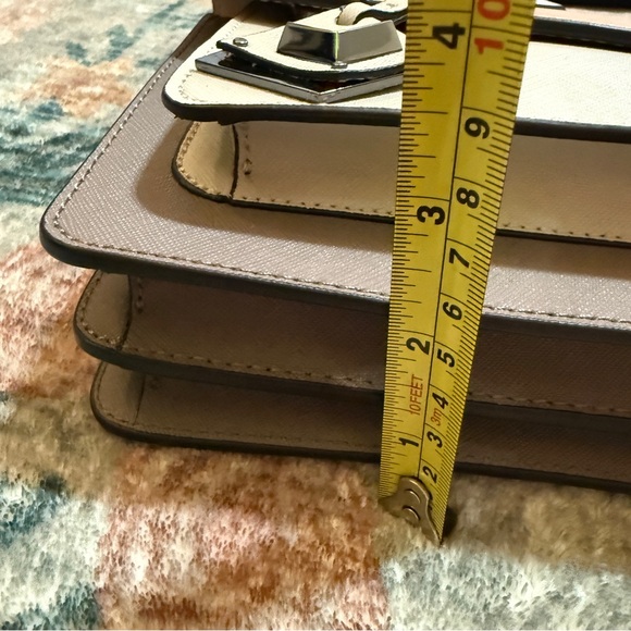 Botkier New York Neutral Colorblock Crossbody Bag - Picture 4 of 9